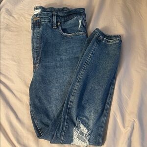 Good American Medium Blue Skinny Jeans
